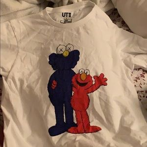 KAWS sesame street tshirt